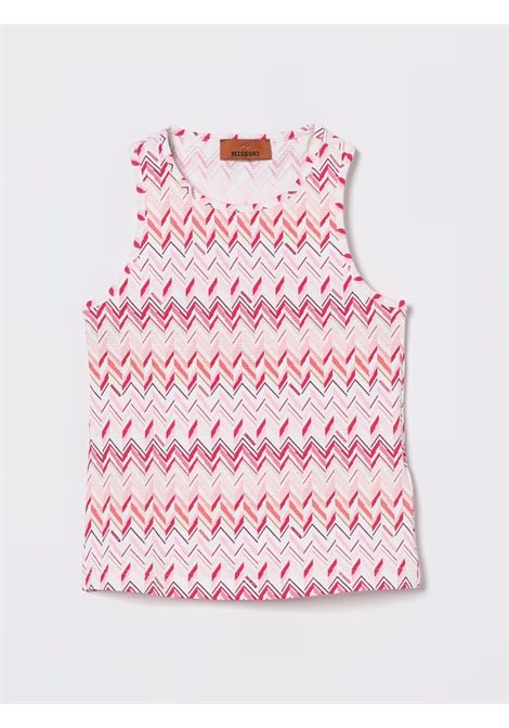 Canotta con stampa MISSONI KIDS | MY8B12 J0539100FU